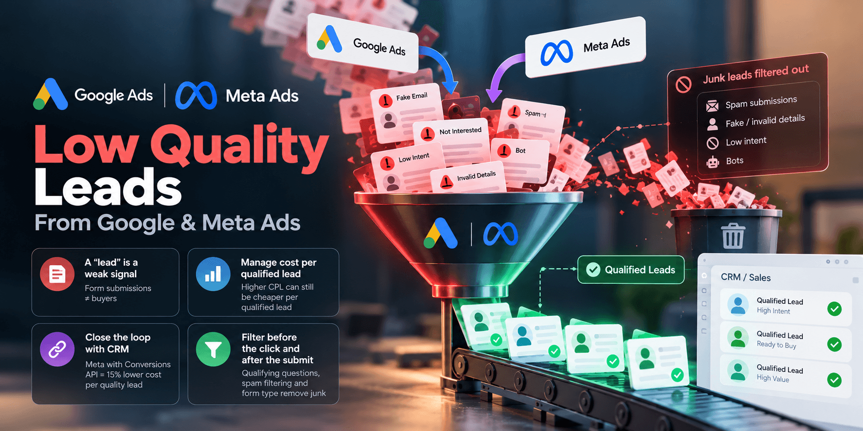 Low CPL but Poor Quality Leads: Why and How to Fix