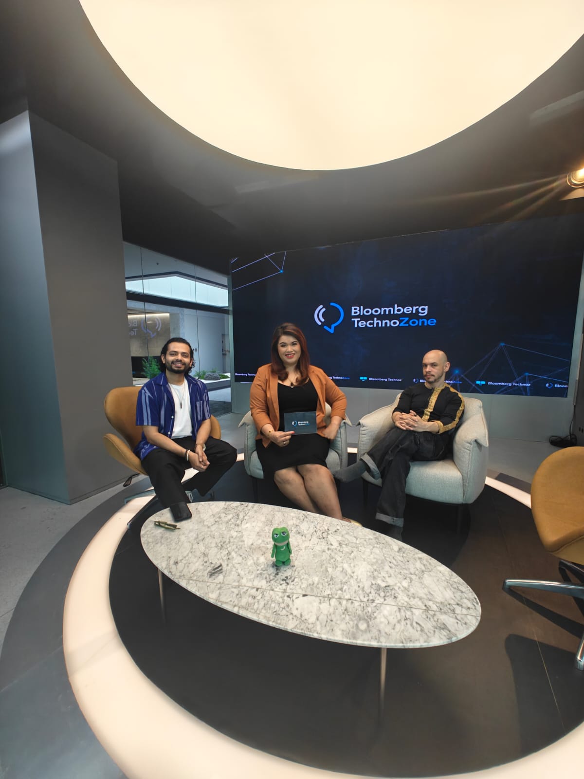 A conversation in the Bloomberg TechnoZone studio